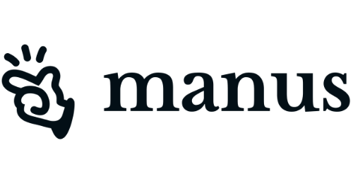 Manus AI Logo Hand Symbolik für autonomen KI Agenten in Task Automatisierung