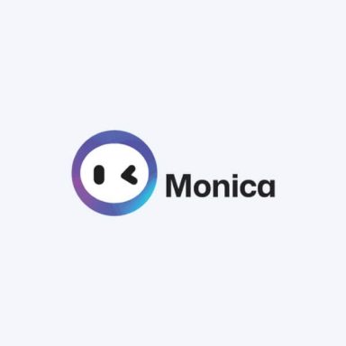 Monica AI Logo - KI Helfer