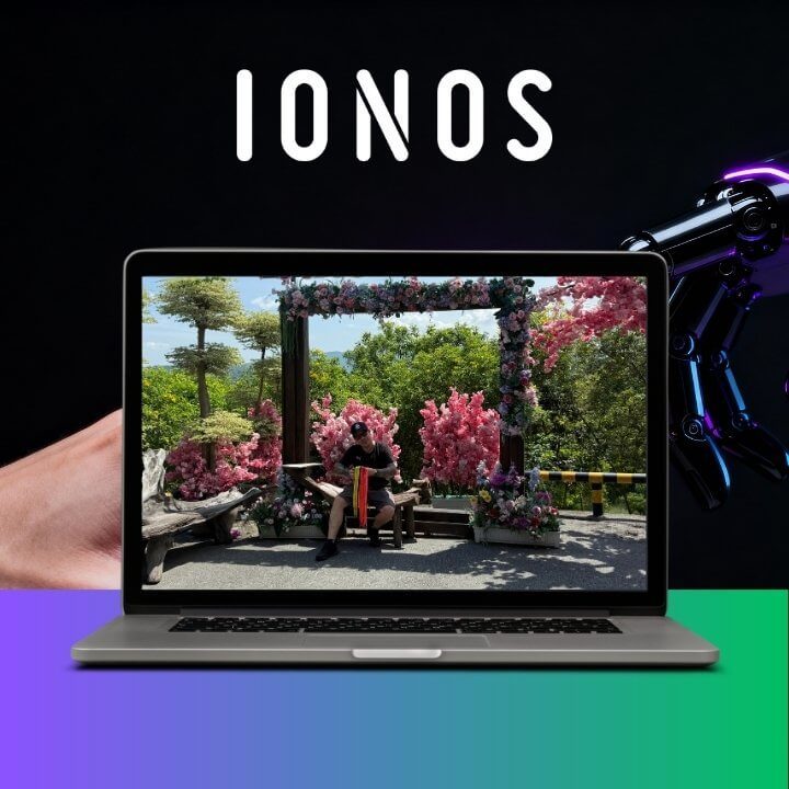 IONOS Oberfläche zur zentralen Verwaltung von Websites, Online-Marketing, Sicherheit und digitalen Systemen