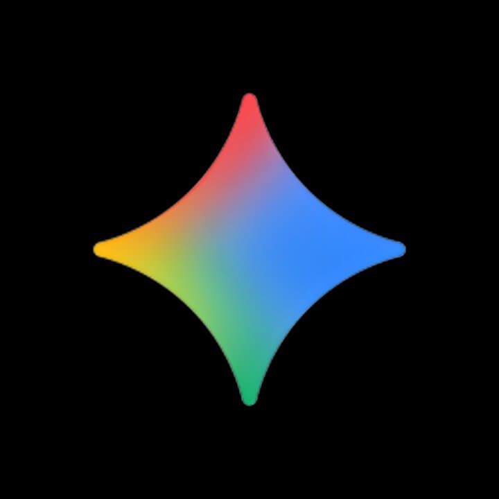 Gemini Logo - Regenbogen-Diamant Gradien