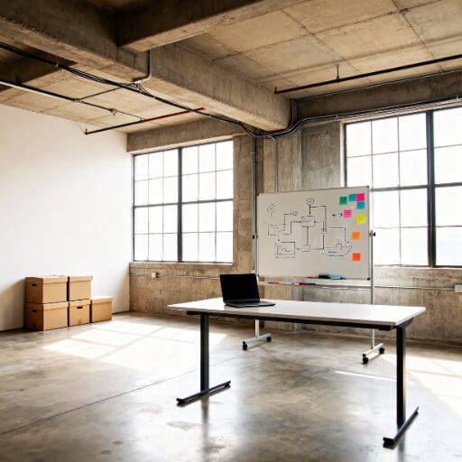 DigiAds44 Startup Strategie - Whiteboard Planung Wachstum Gründer