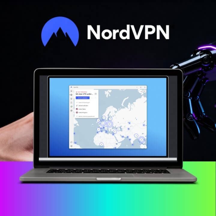 IONOS Übersichtsseite mit Optionen für Website-Hosting, Mail, Sicherheit und KI-Funktionen für DigiAds44