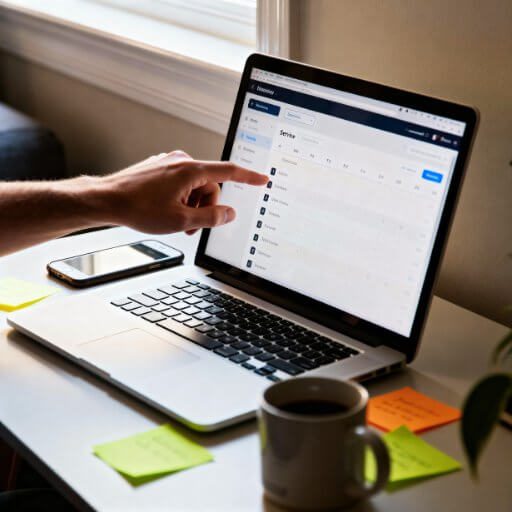 DigiAds44 Selbständige Dashboard - Laptop Management Solo Freelancer