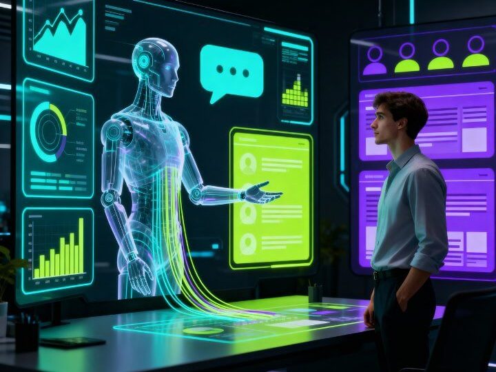 KI-Prozesse und Social Media automatisieren Arbeit - „KI, die Prozesse erstellt, nicht diskutiert; Stress reduzieren